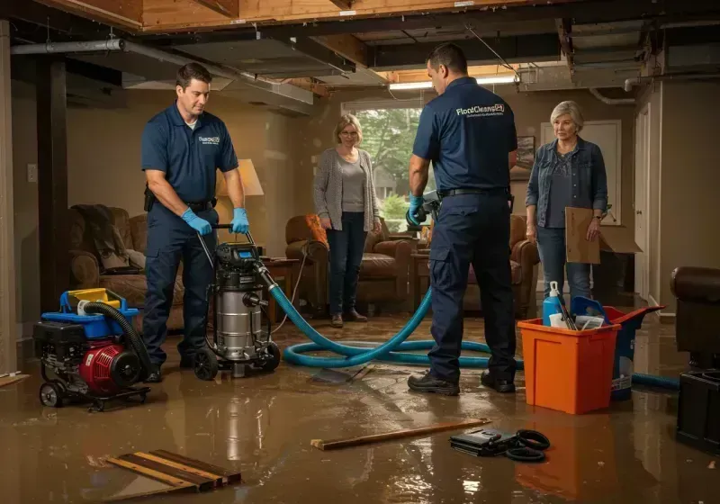 Basement Water Extraction and Removal Techniques process in Burton, MI